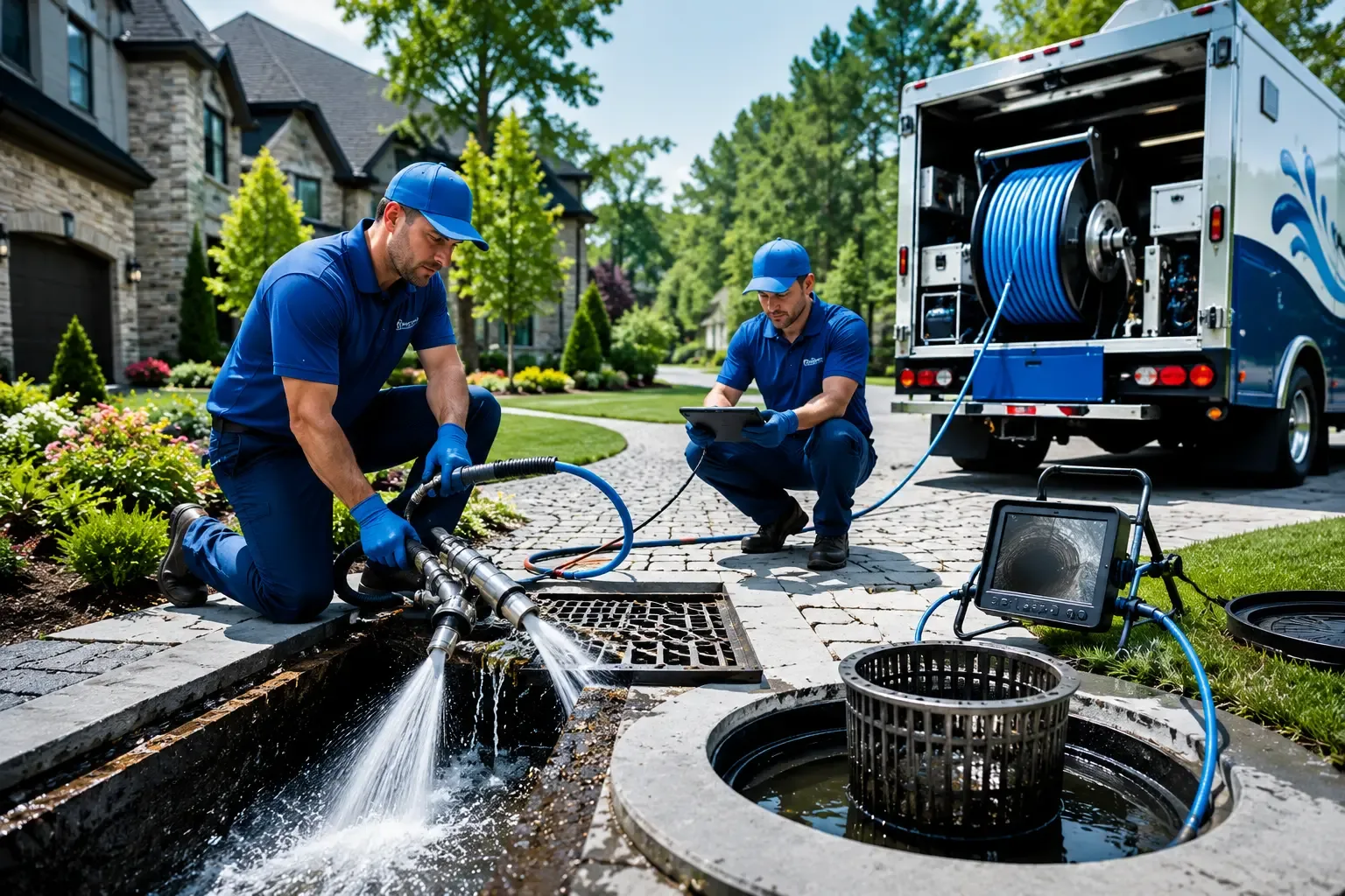 Local outdoor drain cleaning professionals in Mcfarlan, NC